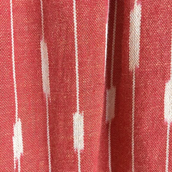 Women's Red Cropped Pants - Picture 5 of 8